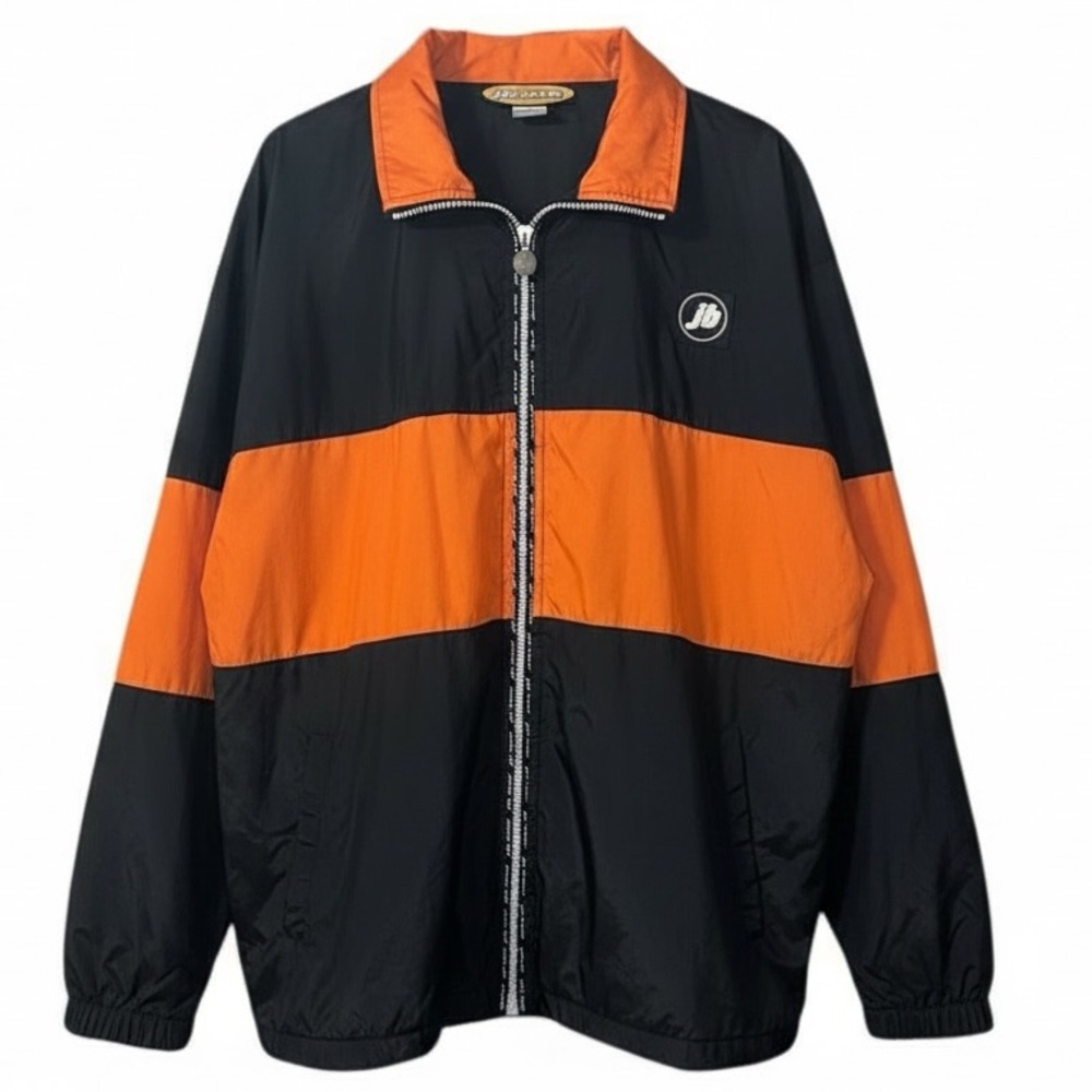 Vintage Joe Boxer Colorblock Windbreaker Jacket Size L
